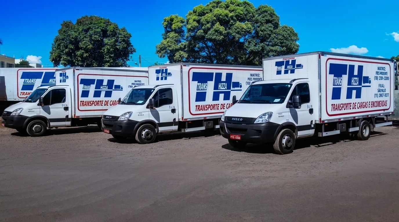 Operação Trans Hizza · frota e logística